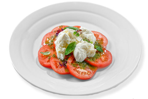 Jídlo s rozvozem domů - Caprese salát od EatPerfect.cz