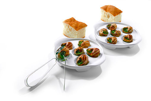 Obrázek Šneci s česnekovým máslem (12 ks), Focaccia